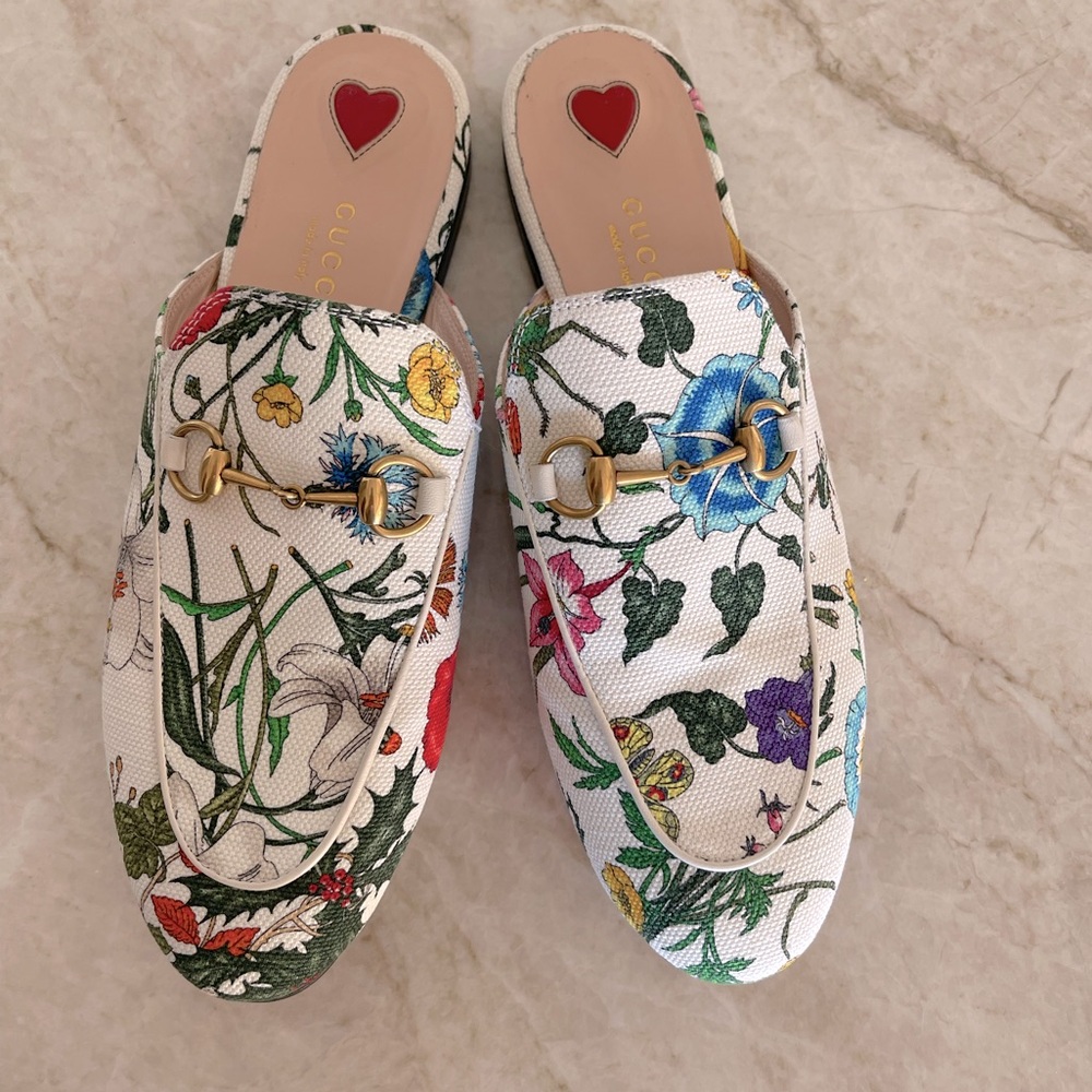 Gucci Princeton Floral Mule